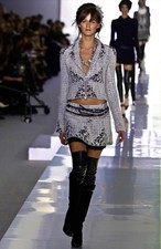 Chanel bouclé kostüm runway - bouclé,