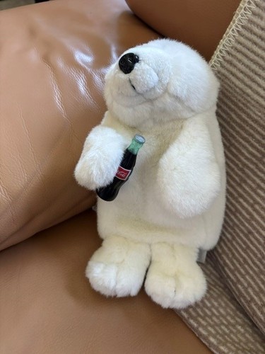 Coca cola handpuppe eisbär - cola,