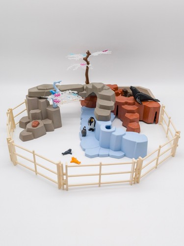Playmobil zoo pinguin - playmobil, gehege