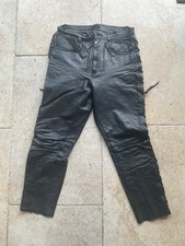 Vintage schwarze LINUS Leder