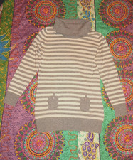 Merino- Kaschmir-Pullover mit Rollkragen  Gr.38