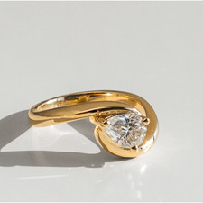 Hochzeit Birnenschliff Diamant