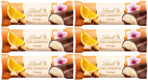 Lindt edel marzipan orange - lindt, |