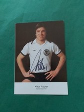 Klaus Fischer   ,  Autogrammkarte, Fussball,DFB