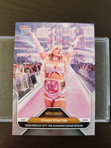 2025 wwe topps now tiffany - 2025,