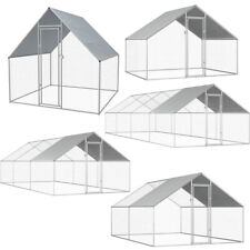 Verzinkter Stahl Außenvoliere Vogelkäfig Voliere Vogelhaus Hühnerstall Outdoor