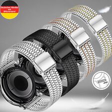 Uhrenarmband Milanaise Armband 20 22 mm Universell Samsung Mesh Edelstahl Uhr