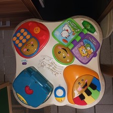 Baby Kinder Interaktiver Spieltisch Lerntisch Musik Klavier Telefon Spielbrett