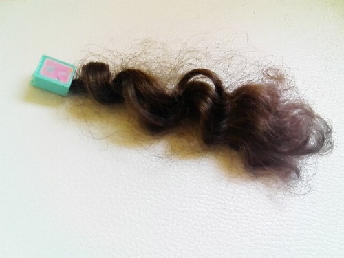 Selten haarspange mit - mit, locke