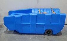 Fasstransportwagen Auffangwanne 230l Abfüllwagen PE Fahrbar Fassheber