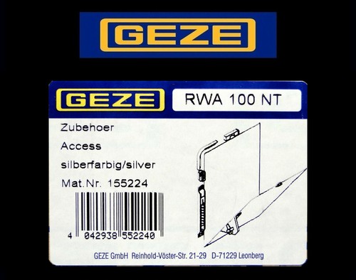 Geze rwa 100 silber - geze,