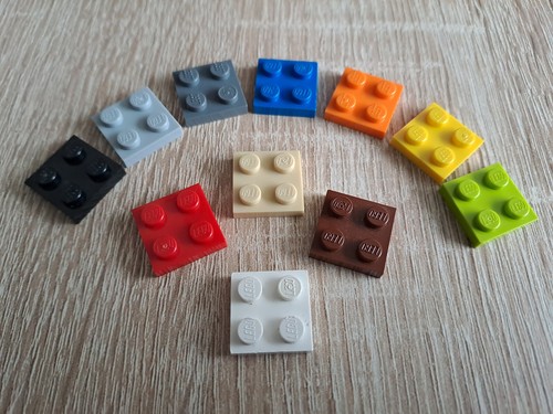 Lego 3022 platte 2x2 - 3022,