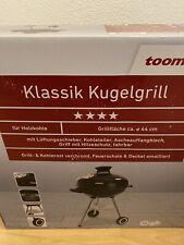 Kugelgrill Ø44 cm Rundgrill Schwarz