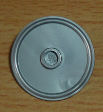 Lego Ritter 1 Rundschild in silber grau