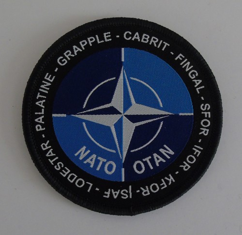 Nato otan operations patch - otan,