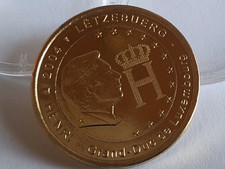 2 Euro Münze Luxemburg 2004, Großherzog Henri ( vergoldet in Münzkapsel )