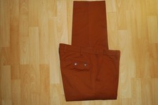 WALBUSCH   Baumwoll Stretch  Bügelfalten   Hose Gr. 26  braun  Füssen  Herren