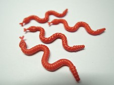 Lego 4 x Schlange 30115 rot