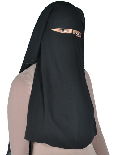 Niqab dreilagig hijab - niqab,