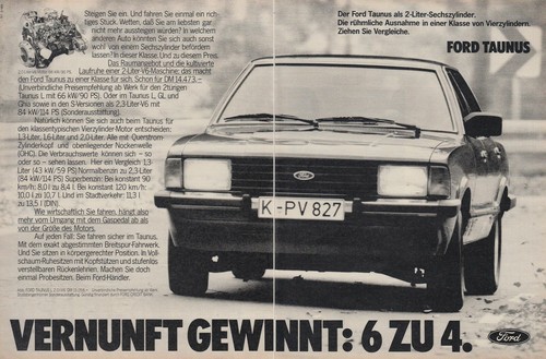 Ford taunus reklame - ford,