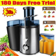 Profi-Entsafter Küche elektrische Saftpresse Edelstahl 500ML Presse Obstpresse