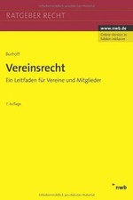 Vereinsrecht ein leitfaden - vereinsrecht:,