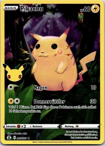Pokémon celebrations pikachu - pokémon,