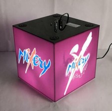 Mixery Leuchtwerbung ,Leuchtwürfel, Leuchtreklame mit Magnet, Bier, Party, Neu