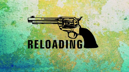 Wandtattoo reloading - -, "reloading"