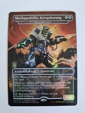 MtG Hangar-Schreiter Mechagodzilla, Kriegsfestung Hangarback Walker Promo Foil