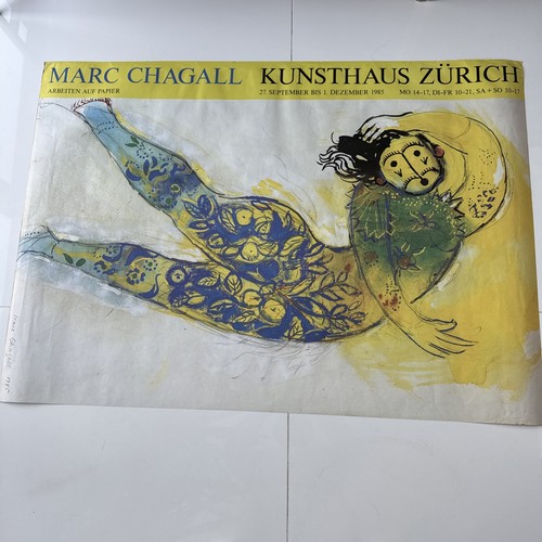 Marc chagall plakat kunsthaus - chagall,