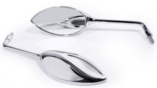 Spiegel Set Chrom Cat Eye für