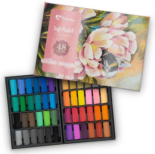 Soft pastellkreide 48 farben - soft,