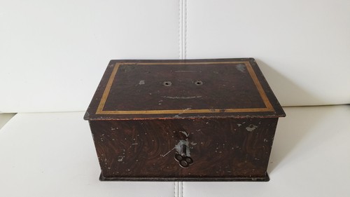 Antike geldkassette - antike,