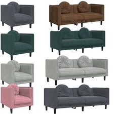 2/3 Sitzer Sofa mit Kissen