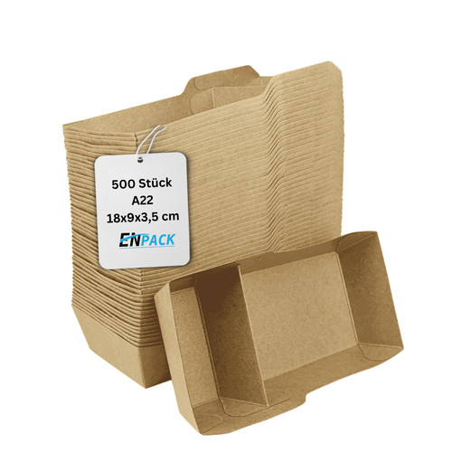 Enpack snackschalen 9x18x3 - enpack,