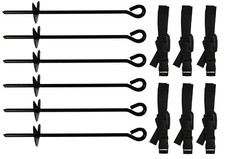 6 x Erdanker Trampolin