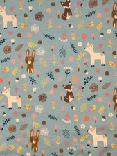 Jersey Stoff Kinderstoff Tiere