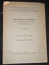 1937 Die Chincha Bulldogge Dr