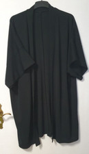 Chasuble Mantel Kaftan Schwarz 3/4 Arm Gr. 44-50