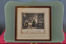 Antiker Stahlstich um 1850