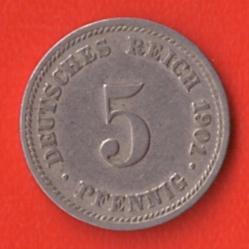Deutsches kaiserreich 5 - -,