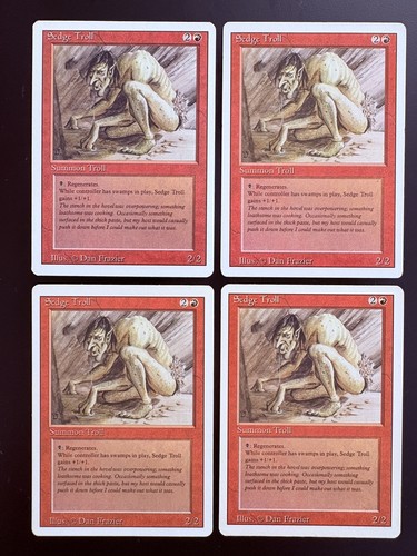 Mtg sedge troll revised - mtg,