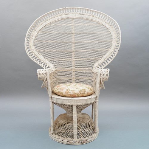 70s emmanuelle peacock chair - emmanuelle,