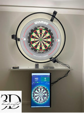 Autodarts Kamerahalter inkl. OV9732 100°  Komplettset Bausatz LED Ring by HC3D