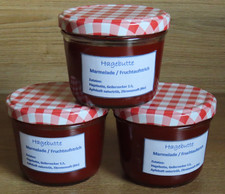 3 Gläser Hagebutte Marmelade