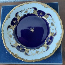 Teller Reichenbach echt Kobalt