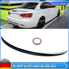 Heckspoiler Spoilerlippe für BMW 3er E93 Cabrio & M3 2006-13 Hochglanz Schwarz
