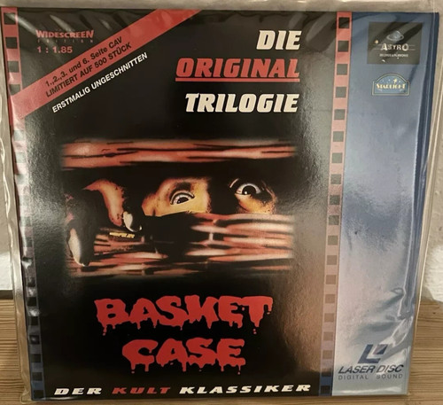 Laserdisc basket case - basket, trilogie