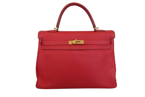 Hermès kelly handtasche rot - handtasche,